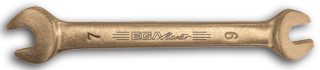 Non_Sparking_ATEX_/_IECEX - Non_sparking_Wrenches_ - OPEN-END_WRENCH_(mm) - ALUMINIUM_BRONZE