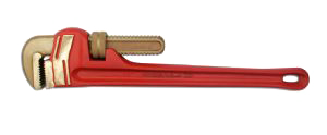 Non_Sparking_ATEX_/_IECEX - Non_sparking_Pipe_Tools - HEAVY_DUTY_PIPE_WRENCH - ALUMINIUM_BRONZE